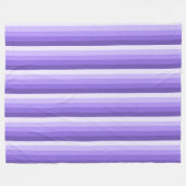 Violett-Schattenstreifen Fleecedecke (Vorderseite (Horizontal))