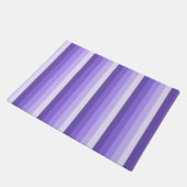 Violett-Schattenstreifen Fußmatte (Schrägansicht)