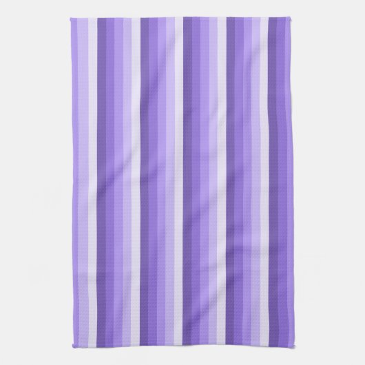 Violett-Schattenstreifen Geschirrtuch (Vertikal)