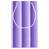 Violett-Schattenstreifen Kleine Geschenktüte (Rückseite)