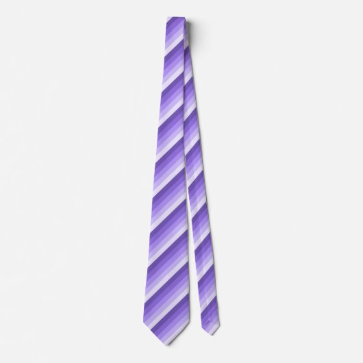 Violett-Schattenstreifen Krawatte (Vorderseite)