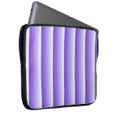 Violett-Schattenstreifen Laptopschutzhülle (Vorne Rechts)