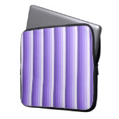 Violett-Schattenstreifen Laptopschutzhülle (Vorderseite Links)