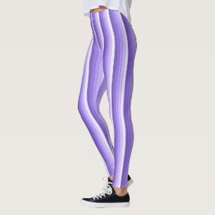 Violett-Schattenstreifen Leggings