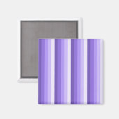 Violett-Schattenstreifen Magnet (Vorderseite/Rückseite)
