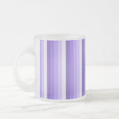 Violett-Schattenstreifen Mattglastasse (Links)