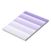 Violett-Schattenstreifen Notizblock (Rotiert)