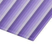 Violett-Schattenstreifen Schneidebrett (Ecke)