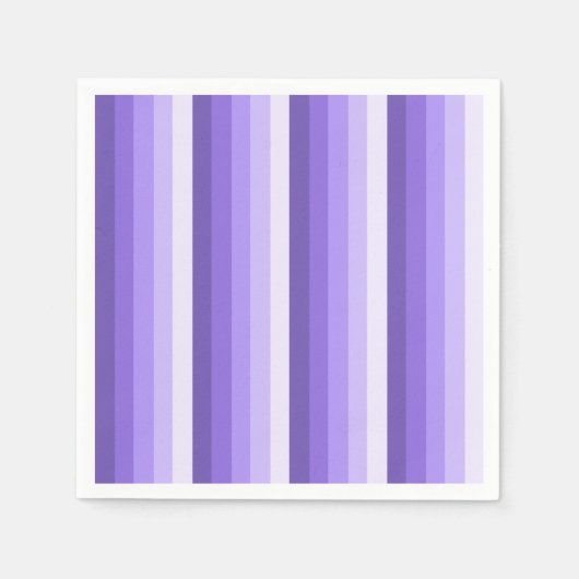 Violett-Schattenstreifen Serviette (Vorderseite)