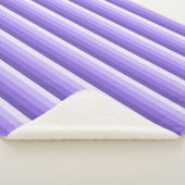 Violett-Schattenstreifen Sherpadecke (3/4)