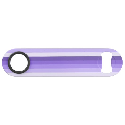 Violett-Schattenstreifen Speed Flaschenöffner (Rückseite Horizontal)
