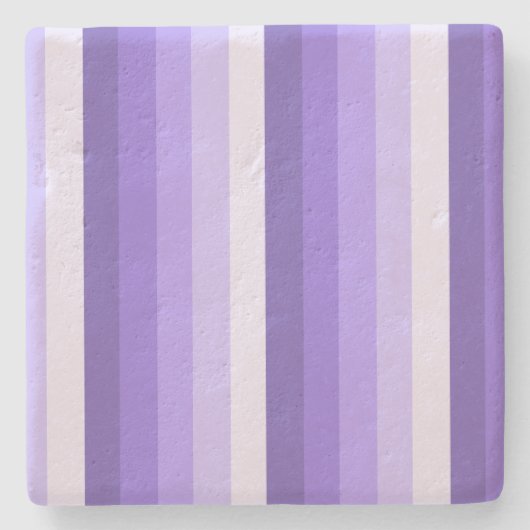 Violett-Schattenstreifen Steinuntersetzer (Vorderseite)