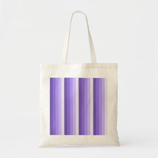 Violett-Schattenstreifen Tragetasche (Vorne)