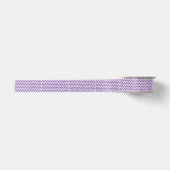 Violett-Shevron Satinband (Vorderseite)