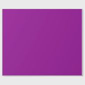 Violett Solid Color Geschenkpapier (Flach)