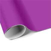 Violett Solid Color Geschenkpapier (Rolleneckpunkt)