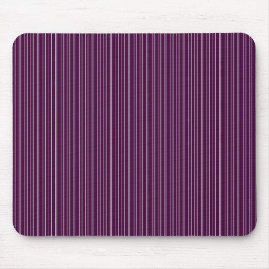 Violett Streifen Mousepad (Vorne)