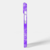 Violett Tinte Mess Personalisiert Handy Case (Rückseite / Links)
