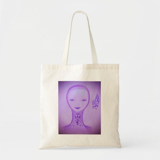 Violett Tragetasche (Vorne)