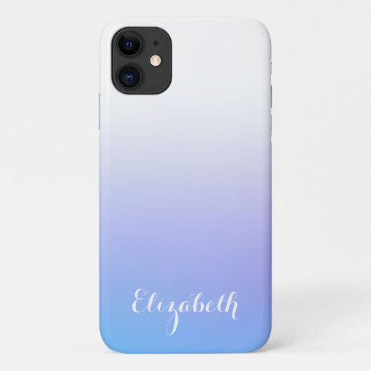 Violett und blau-grün Case-Mate iPhone hülle (Rückseite)