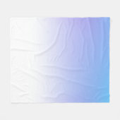 Violett und blau-grün fleecedecke (Vorderseite (Horizontal))