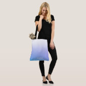 Violett und blau-grün tasche (Am Model)