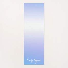 Violett und blau-grün yogamatte