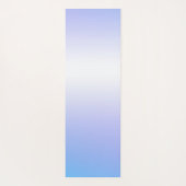 Violett und blau-grün yogamatte (Rückseite)