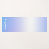 Violett und blau-grün yogamatte (Vorderseite (Horizontal))