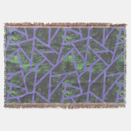 Violett und grünes Mosaik Decke (Vorderseite)