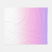 Violett und rosa Ober Fleecedecke (Vorderseite (Horizontal))