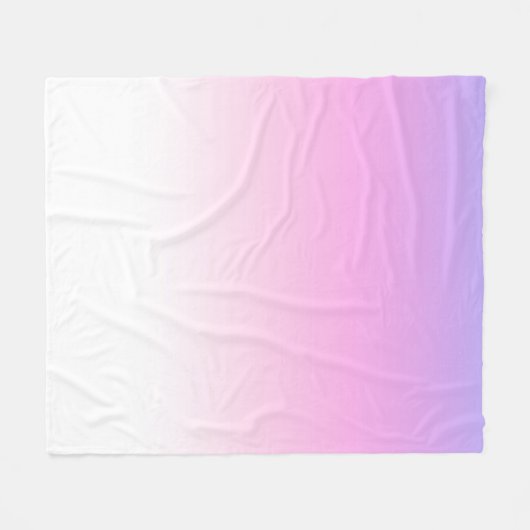 Violett und rosa Ober Fleecedecke (Vorderseite (Horizontal))