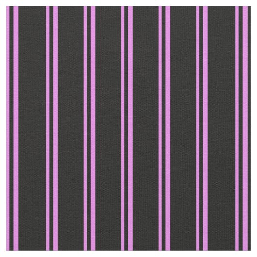 Violett und Schwarz-Linse-Muster Stoff (Nahaufnahme)