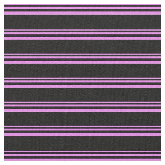 Violett und Schwarzes Muster Stoff (Nahaufnahme)