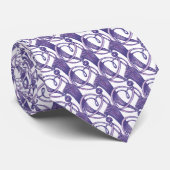 Violett verziert. krawatte (Gerollt)
