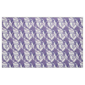 Violett verziert. stoff (Fat Quarter (45,7 x 55,9 cm))