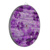 Violett Vintag Dartscheibe (Vorderseite Links)