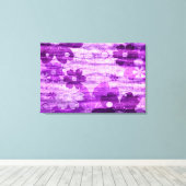 Violett Vintag Leinwanddruck (Insitu (Holzboden))