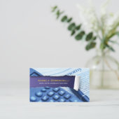 Violett-Visitenkarte für die Papierführung Visitenkarte (Stehend Vorderseite)