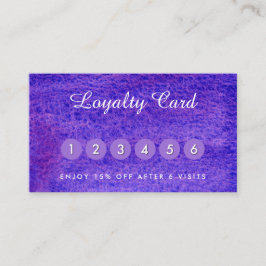 Violett-Visitenkarten Visitenkarte