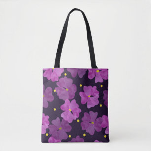 Violett Whispers: Blumenkohle Elegante Tasche