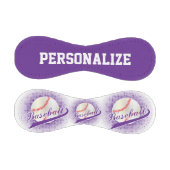 Violett | White Retro Baseball Sports (Paneele)