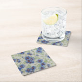 Violett Wildblume Party Untersetzer (Vor Ort)