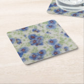 Violett Wildblume Party Untersetzer (angewinkelt)