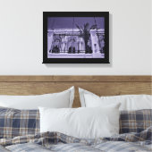 Violettansicht Leinwanddruck (Insitu (Schlafzimmer))