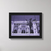 Violettansicht Leinwanddruck (Vorderseite)