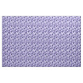 Violette Anemone Blume Aquarellmuster Stoff (Yard (91,4 cm))