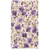 Violette - Aquarell Tischdecke (Vorderseite)