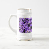 Violette Blume Beer Stein Violets Bierglas (Links)