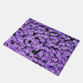 Violette Blume - Frühjahr Fußmatte (Schrägansicht)